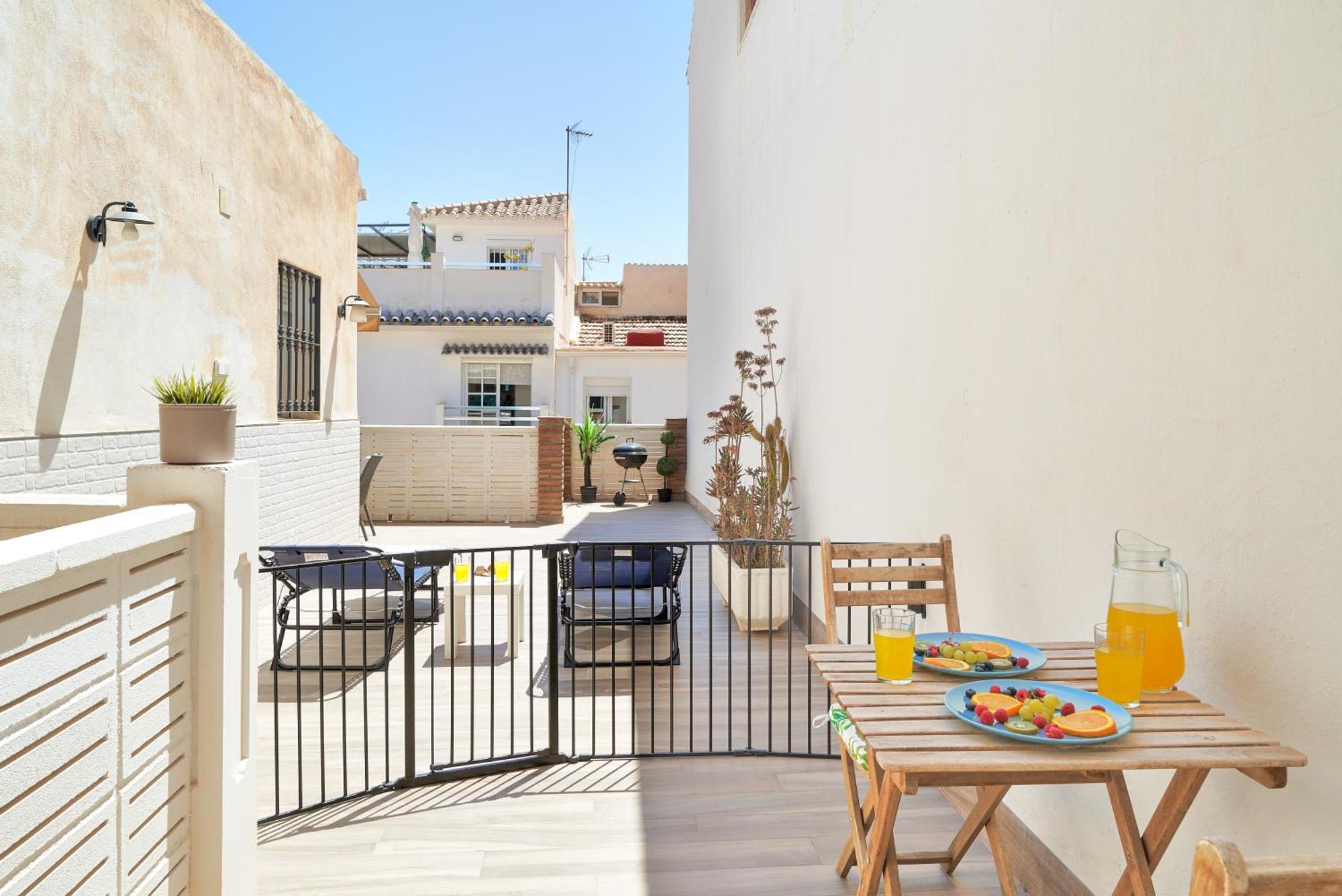 Romantico Estudio En La Playa De Pedregalejo By Alterhome มาลากา ภายนอก รูปภาพ